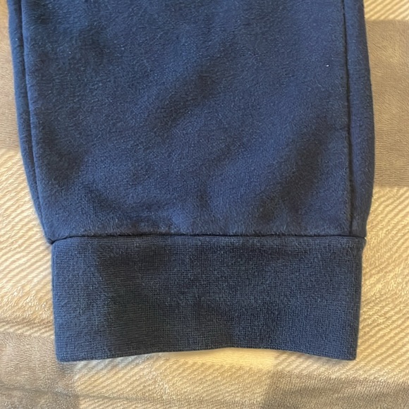 Men’s navy tek gear sweatpants - Picture 3 of 3